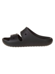 Crocs Klapki w kolorze czarnym rozmiar: 41/42. Czarne klapki Crocs, bez wzorów, z materiału, bez obcasa. Za 124,95 zł.