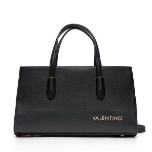 Torebka Valentino. Czarne torebki klasyczne Valentino, bez wzorów, bez dodatków. Za 339,99 zł.