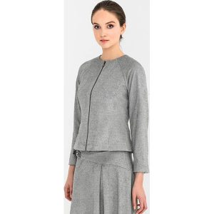 Żakiet w kolorze szarym. Marynarki i żakiety marki Far Far Fashion. W wyprzedaży za 114,95 zł.