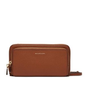 Torebka MICHAEL Michael Kors. Brązowe listonoszki MICHAEL Michael Kors, bez wzorów, bez dodatków. Za 575,99 zł.