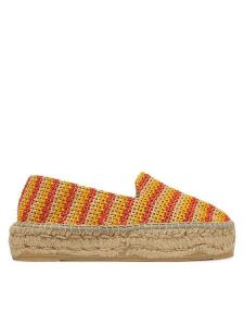 Manebi Espadryle H 2.6 D0 Pomarańczowy. Brązowe espadryle Manebi, bez wzorów, z tworzywa sztucznego, bez obcasa. Za 379,99 zł.
