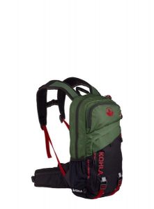 Plecak rowerowy Kohla Challenger 16L - bronze green/scarlet/caviar. Zielone plecaki KOHLA. Za 427,89 zł.