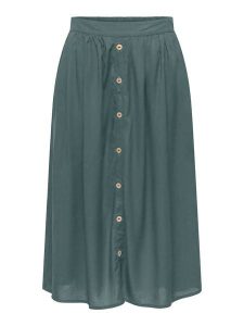 ONLY Spódnica w kolorze turkusowym rozmiar: XL. Niebieskie spódnice ONLY, xl, bez wzorów, z wiskozy, maxi. Za 92,42 zł.