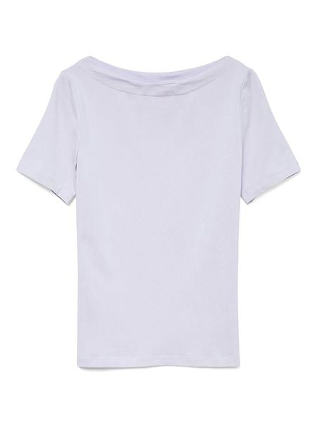 Vero Moda Koszulka w kolorze fioletowym rozmiar: XXL. Różowe bluzki Vero Moda, xxl, bez wzorów, bez kołnierzyka, bez ramiączek. Za 43,88 zł.