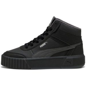 Buty Puma Carina Mia Mid Wt r, Dla obu płci. Czarne buty sportowe Puma, bez wzorów, ze skóry ekologicznej, bez zapięcia. Za 490,00 zł.