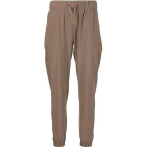 Damskie spodnie dresowe Athlecia Austberg. Brązowe spodnie dresowe Athlecia, bez wzorów, z dresówki. Za 193,50 zł.