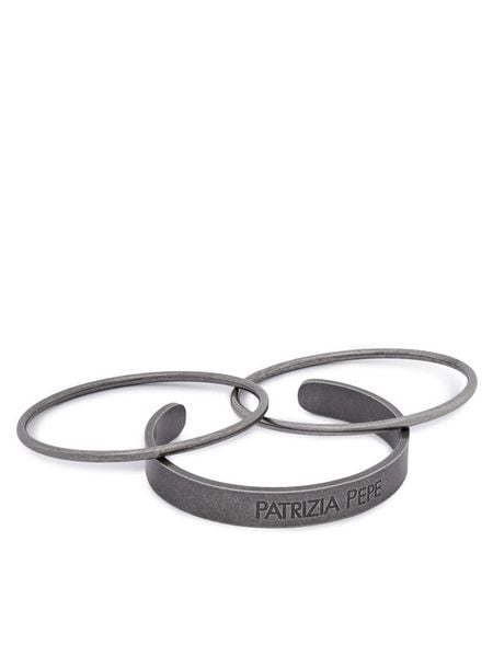 Patrizia Pepe Zestaw bransoletek 8J1740/M073-S741 Srebrny. Szare bransoletki Patrizia Pepe, srebrne. Za 339,99 zł.