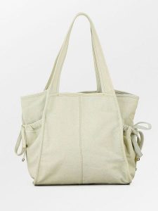 Becksöndergaard Shopper bag w kolorze kremowym - 34 x 30 x 20 cm rozmiar: onesize. Brązowe shopper bag Becksöndergaard, bez wzorów, z bawełny, na ramię, bez dodatków. Za 217,99 zł.