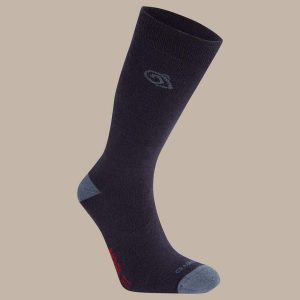 Skarpety turystyczne Craghoppers NosiLife Travel Single Pack Socks. Niebieskie skarpetki Craghoppers, bez wzorów. Za 109,99 zł.