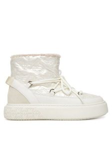 PINKO Śniegowce Yoko 19 SS0101T036 Écru. Buty zimowe Pinko, z materiału, bez obcasa, bez zapięcia. Za 959,99 zł.