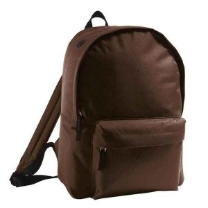 Plecak Rider Plain. Brązowe plecaki SOL'S. Za 46,99 zł.