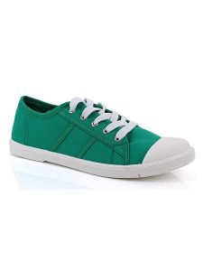 Kimberfeel Sneakersy "Melia" w kolorze ciemnozielonym rozmiar: 39. Zielone trampki Kimberfeel, bez wzorów, bez zapięcia. Za 65,85 zł.