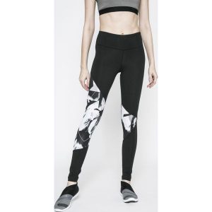 Reebok - Legginsy. Legginsy marki Reebok. W wyprzedaży za 129,90 zł.