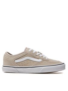 Vans Tenisówki Rowley Classic VN0009QJBAT1 Beżowy. Brązowe trampki Vans, bez wzorów, z materiału, bez zapięcia. Za 209,99 zł.
