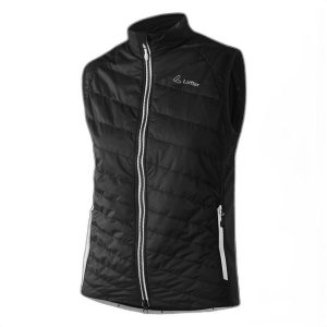 Damska kurtka wodoodporna bez rękawów Löffler PL60. Czarne kurtki Löffler, l, bez wzorów, bez kaptura. Za 575,50 zł.