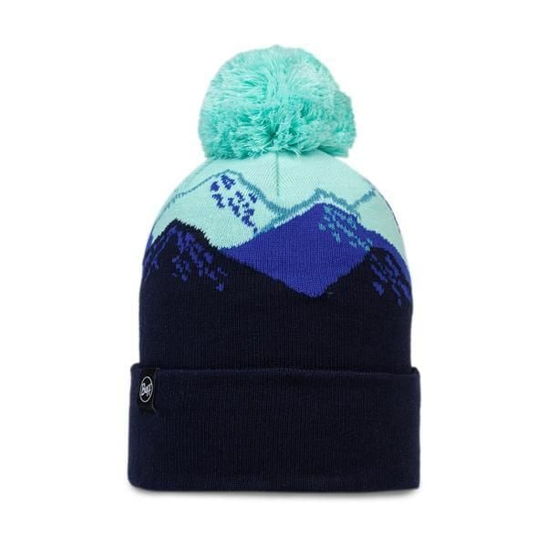 Czapka BUFF KNITTED BEANIE TATIK. Niebieskie czapki Buff, bez wzorów, sportowe. Za 119,99 zł.