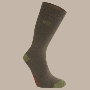 Skarpety turystyczne Craghoppers NosiLife Travel Single Pack Socks. Zielone skarpetki Craghoppers, bez wzorów. Za 88,65 zł.
