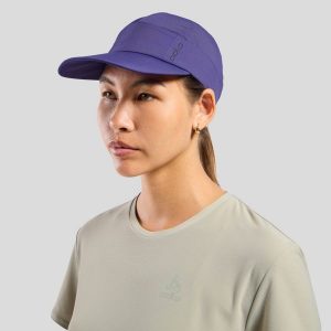 Czapka biegowa ODLO Performance X-Light Pack ultralekka i składana. Zielone czapki ODLO, bez wzorów, sportowe. Za 122,93 zł.