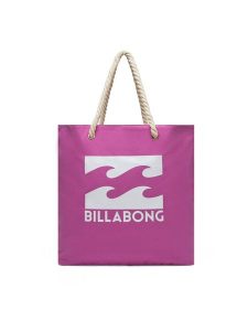 Billabong Torebka BLB-B-001-07 Fioletowy. Fioletowe shopper bag Billabong, bez wzorów, z materiału, bez dodatków. Za 99,99 zł.