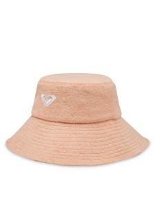 Roxy Kapelusz Kiwi Colada ERJHA04115 Koralowy. Pomarańczowe kapelusze Roxy, bez wzorów, z syntetyku. Za 129,99 zł.