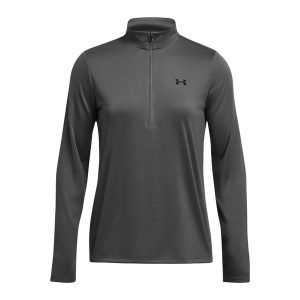 Bluza damska Under Armour Tech 1/2 Zip Solid. Szare bluzy Under Armour, l, bez wzorów, bez kaptura. Za 129,99 zł.