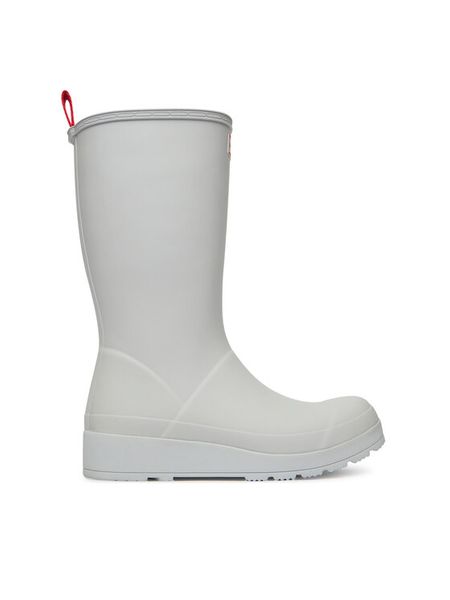 Hunter Kalosze WFT2007RMA Szary. Szare kalosze Hunter, bez wzorów, z syntetyku. Za 229,99 zł.