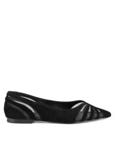 Eva Minge Baleriny LUCY-V1166-08-1 Czarny. Czarne balerinki Eva Minge, bez wzorów, ze skóry, bez obcasa, bez zapięcia. Za 319,99 zł.