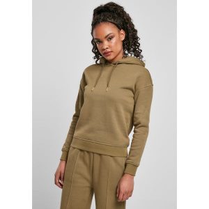 Bluza damska z kapturem Urban Classics. Zielone bluzy Urban Classics, bez wzorów, z kapturem. Za 141,50 zł.