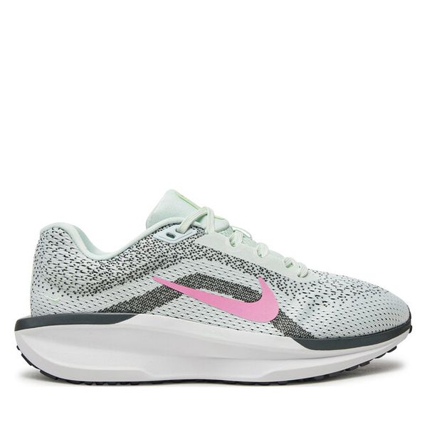 Buty do biegania Nike. Białe buty sportowe Nike, bez wzorów, bez zapięcia, do biegania. Za 419,99 zł.