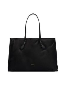 HUGO Torebka Cymbeline N 50573276 Czarny. Czarne shopper bag Hugo, bez wzorów, bez dodatków. Za 679,99 zł.