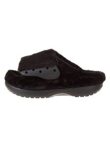 Crocs Kapcie "Classic Unfurgettable" w kolorze czarnym rozmiar: 38/39. Czarne kapcie Crocs, bez wzorów, z materiału. Za 174,95 zł.