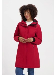 TRAVELIN' Parka "Enrike" w kolorze czerwonym rozmiar: XXL. Czerwone płaszcze Travelin', s, bez wzorów, bez kaptura. Za 434,99 zł.