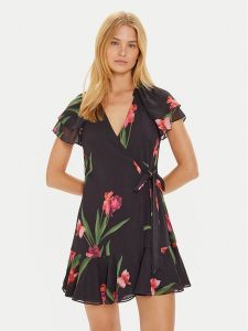 Ted Baker Sukienka koktajlowa 276317 Czarny Regular Fit. Czarne kombinezony Ted Baker, bez wzorów, z syntetyku, wizytowe, bez kołnierzyka, bez ramiączek. Za 579,99 zł.