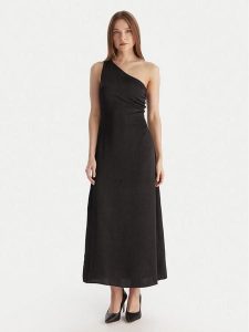 Vero Moda Sukienka koktajlowa Mollie 10335400 Czarny Regular Fit. Czarne kombinezony Vero Moda, xs, bez wzorów, z syntetyku, wizytowe, bez kołnierzyka, bez ramiączek. Za 229,99 zł.