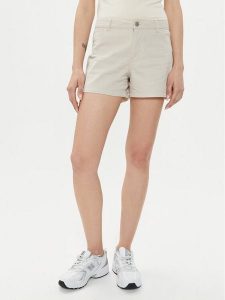 JDY Szorty jeansowe Avery 15322145 Beżowy Regular Fit. Brązowe szorty JDY, bez wzorów, z bawełny. Za 49,99 zł.