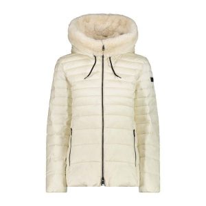 Kurtka Damska Zimowa CMP 32K3076F OCIEPLANA Biała. Białe kurtki CMP, na zimę, xs, bez wzorów, bez kaptura. W wyprzedaży za 324,99 zł.