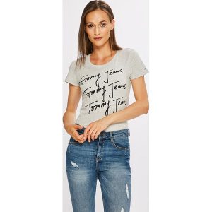 Tommy Jeans - Top. T-shirty marki Tommy Jeans. W wyprzedaży za 79,90 zł.