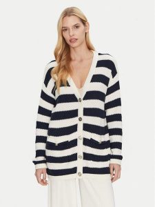Guess Kardigan W5GR38 Z37L1 Beżowy Regular Fit. Brązowe kardigany Guess, z bawełny. Za 279,99 zł.