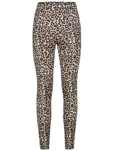 Sublevel Legginsy w kolorze jasnobrązowo-czarnym rozmiar: M/L. Brązowe legginsy Sublevel, bez wzorów, z podwyższonym stanem. Za 52,95 zł.