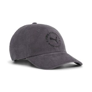 Czapka typu dad Premium Essentials PUMA. Białe czapki Puma, bez wzorów, retro. Za 119,00 zł.