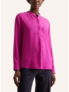 Seidensticker Bluzka w kolorze różowym rozmiar: 36. Różowe bluzki Seidensticker, bez wzorów, z wiskozy, bez kołnierzyka, bez ramiączek. Za 170,45 zł.