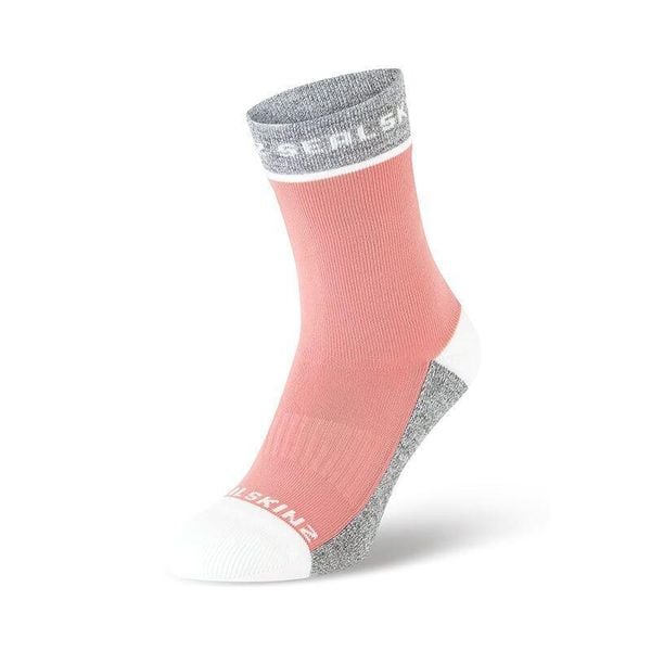 Skarpetki Sealskinz Foxley Active. Czerwone skarpetki SEALSKINZ, bez wzorów, z nylonu. Za 168,00 zł.