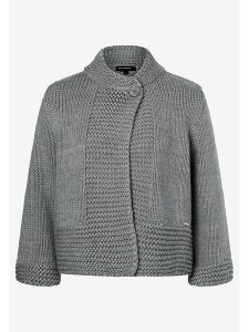 More & More Kardigan w kolorze szarym rozmiar: 46. Szare swetry oversize More & More, bez wzorów, z wełny, bez ramiączek. Za 109,00 zł.