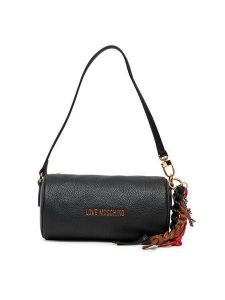 LOVE MOSCHINO Torebka JC4309PP0MK1100A Czarny. Czarne torebki klasyczne LOVE MOSCHINO, bez wzorów, ze skóry, bez dodatków. Za 439,99 zł.