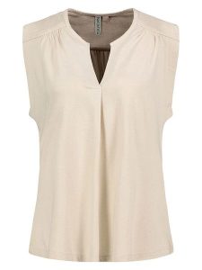 Eight2Nine Top w kolorze beżowym rozmiar: M. Brązowe topy Eight2Nine, m, bez wzorów, bez kołnierzyka, bez ramiączek. Za 43,99 zł.