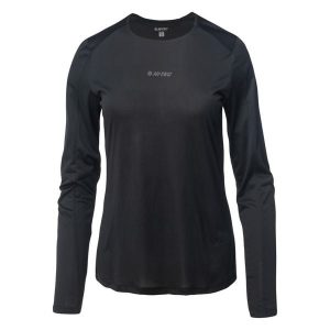 Bluza Damska Elion. Czarne bluzy Hi-tec, bez wzorów, bez kaptura. Za 117,99 zł.