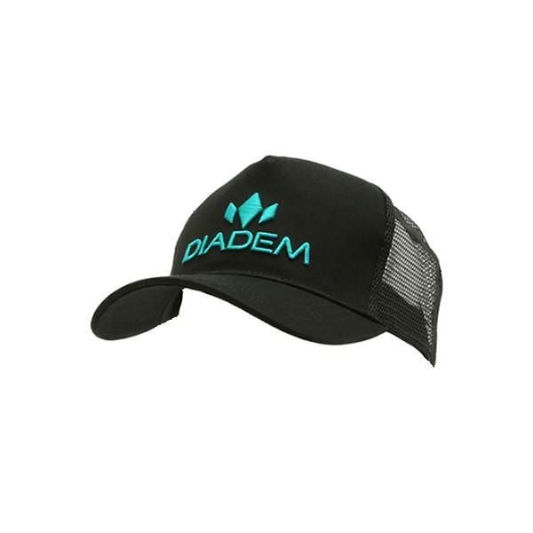 Czapka tenisowa Diadem Snapback Trucker czarna. Czarne czapki DIADEM, bez wzorów. Za 90,00 zł.