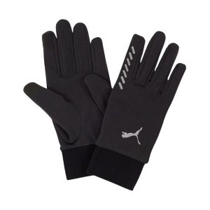 Rękawiczki Puma Running Winter. Czarne rękawiczki Puma, bez wzorów. Za 120,58 zł.