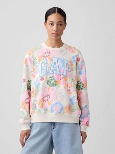 GAP Bluza ze wzorem rozmiar: L. Bluzy GAP, l, bez wzorów, bez kaptura. Za 125,27 zł.