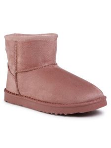 Jenny Fairy Śniegowce WSL19150-01 Różowy. Czerwone buty zimowe Jenny Fairy, z materiału, bez obcasa, bez zapięcia. Za 39,99 zł.